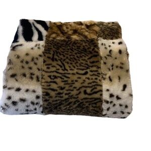 Luxury Animal Print Faux Fur Blanket